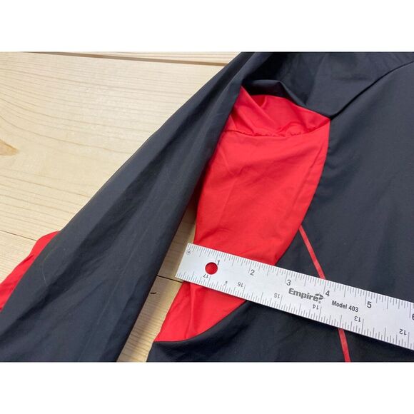 Antigua Jacket Womens Large Black Zip Windbreaker Golf Wilderness Fortune Bay - Picture 7 of 15